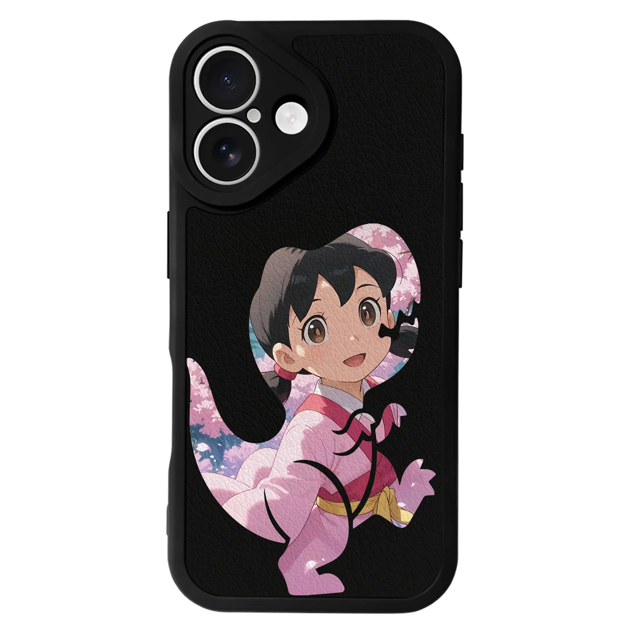 ドラえもん グッズ 源 静香 - IPhone 16シリーズ対応 ・ シリコンスマホケース ・ レザー調 ・ 高精度フィット ・ 耐衝撃 ・ ワイヤレス充電対応 ・ 精密カット